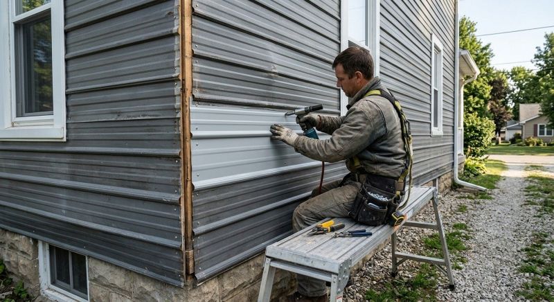 Metal Siding Repair Service