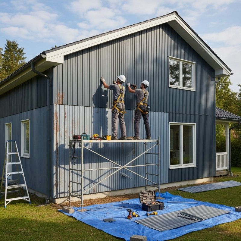 Metal Building Siding Repair
